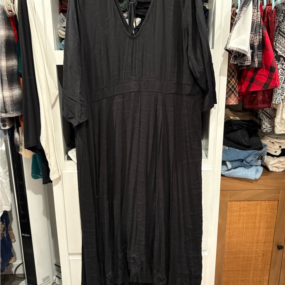 Torrid Black Long Sleeve Dress